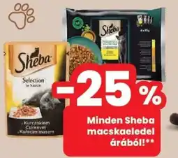 Spar Sheba macskaeledel ajánlat