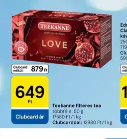 Tesco TEAKANNE filteres tea ajánlat