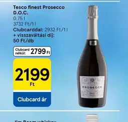 Tesco Tesco finest Prosecco D.O.C. ajánlat
