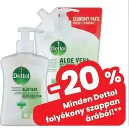 Spar Dettol folyékony szappan ajánlat