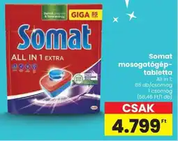 Spar Somat mosogatógéptabletta ajánlat