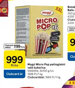 Tesco MOGYI MICRO POP KUKORICA ajánlat
