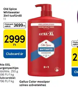 Tesco Old Spice Whitewater tusfürdő ajánlat