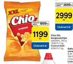 Tesco CHIO XXL burgonyachips ajánlat