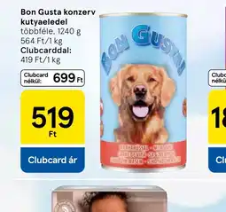 Tesco Bon Gusta konzerv kutyaseledel ajánlat