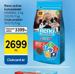 Tesco Reno száraz kutyaeledel ajánlat