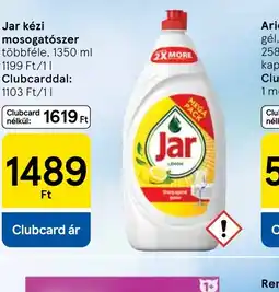 Tesco Jar kézi mosogatszer ajánlat
