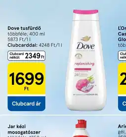 Tesco Dove tusfürdő ajánlat