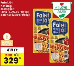 Interspar Falni Jó! hot dog ajánlat