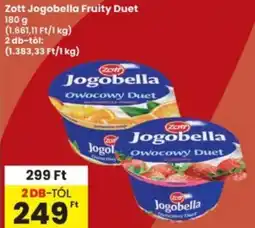 Interspar Zott Jogobella Fruity Duet ajánlat