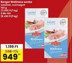 Interspar Berger Wellness sonka ajánlat