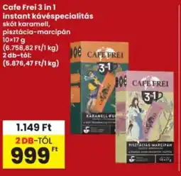 Interspar Cafe Frei 3 in 1 instant kávéspecialitás ajánlat