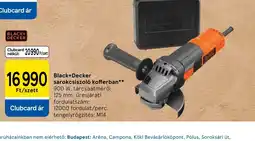 Tesco BLACK+DECKER sarokcsiszol ajánlat
