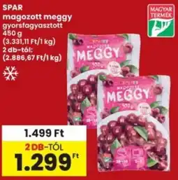 Interspar SPAR magozott meggy ajánlat