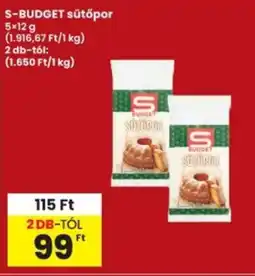 Interspar S-BUDGET sütőpor ajánlat