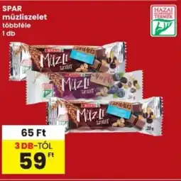 Interspar SPAR müzliszelet ajánlat