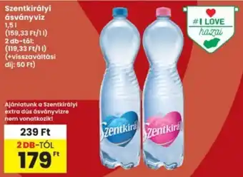 Szentkirályi ásványvíz