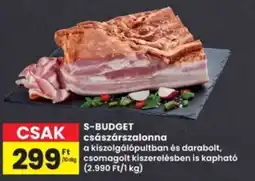 Interspar S-BUDGET császárszalonna ajánlat
