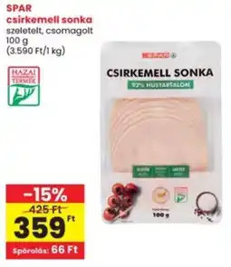 Interspar SPAR csirkemell sonka ajánlat