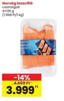 Interspar Norvég lazacfilé ajánlat