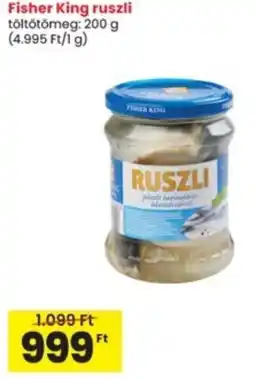 Interspar Fisher King ruszli ajánlat