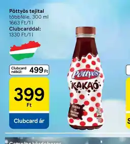 Tesco Pöttyös tejital ajánlat