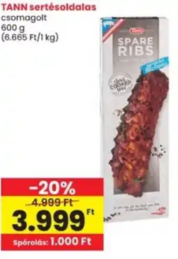 Interspar TANN sertésoldalas ajánlat