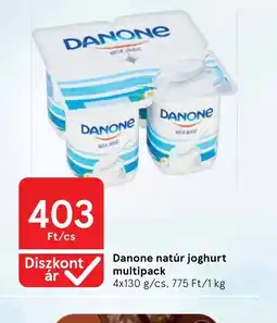 Tesco Danone natúr joghurt ajánlat