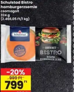 Interspar Schulstad Bistro hamburgerzsemle ajánlat