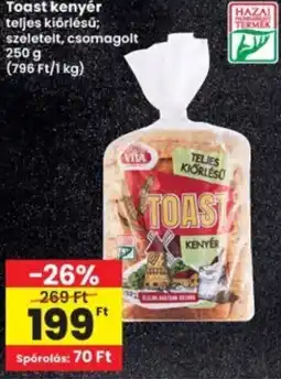 Interspar Toast kenyér ajánlat