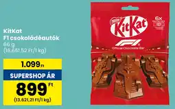 Interspar KitKat F1 csokoládéautók ajánlat