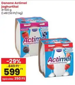 Interspar Danone Actimel joghurtital ajánlat
