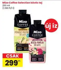 Interspar Mizo Coffee Selection kávés tej ajánlat