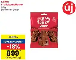 Interspar KitKat F1 csokoládéautó ajánlat
