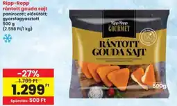 Interspar Ripp-Ropp rántott gouda sajt ajánlat