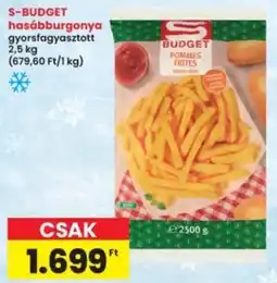 Interspar S-BUDGET hasábburgonya ajánlat