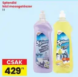 Interspar Splendid kézi mosogatószer ajánlat