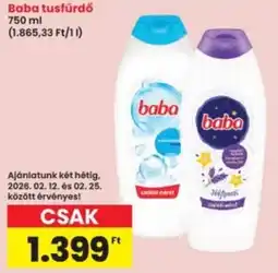 Interspar Baba tusfürdő ajánlat