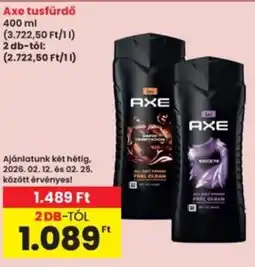 Interspar Axe tusfürdő ajánlat