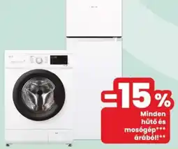 Interspar Hűtő és mosógép ajánlat
