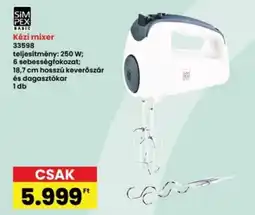 Interspar SIM PEX BASIC Kézi mixer 33598 ajánlat