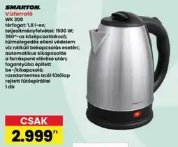 Interspar SMARTON. Vízforraló WK 300 ajánlat