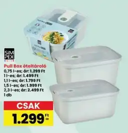 Interspar SIM PEX Pull Box ételtároló ajánlat