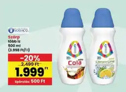 Interspar SODACO Szörp ajánlat