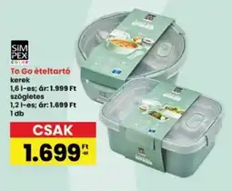 Interspar SIM PEX COLOR To Go ételtartó ajánlat