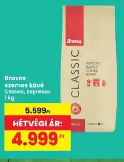 Interspar Bravos szemes kávé ajánlat