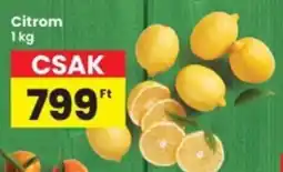 Interspar Citrom ajánlat