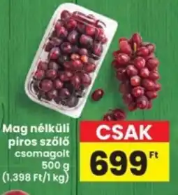 Interspar Mag nélküli piros szőlő ajánlat