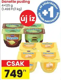 Spar Market Danette puding ajánlat