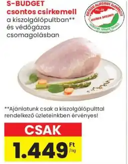 Spar Market S-BUDGET csontos csirkemell ajánlat